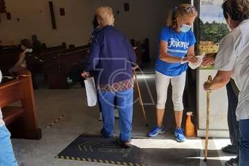 La campaña de vacunación de dos días de duración se lleva a cabo en las instalaciones de San Juan Bosco/TA.